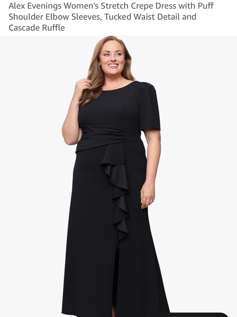 NWT Alex Evenings Formal Dress - Mother of the Bride / Groom - Wedding Guest